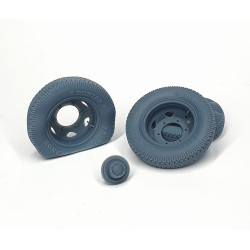 Pimp My Miniatures Afvs35-182 1/35 Opel Blitz Early Rear Road Wheels Flat Tires Type 2