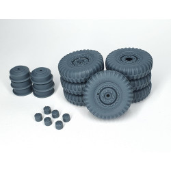 Pimp My Miniatures Afvs35-243 1/35 Dukw Road Wheels Set Weighted With Spare For I Love Kit