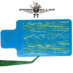 77propeller Prp009 Airbrush Stencils 90 Mm X 60 Mm Wood Texture For Spraying Fine Details Scale 1/32 1/35
