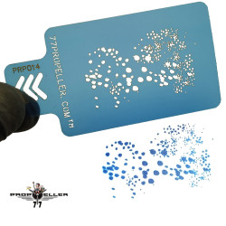 77propeller Prp014 Airbrush Template Airbrush Stencils For Spraying Fine Details