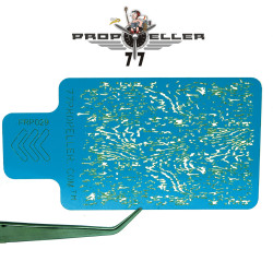 77propeller Prp029 Airbrush Stencils 90 Mm X 60 Mm Wood Texture For Spraying Fine Details Scale 1/32 1/35 77propeller Prp029 Airbrush Stencils 90 Mm X 60 Mm Wood Texture For Spraying Fine Details Scale 1/32 1/35