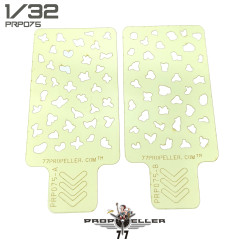 77propeller Prp075 1/32 Italian Aircraft Camouflage Airbrush Template 2 Pcs 77propeller Prp075 1/32 Italian Aircraft Camouflage Airbrush Template 2 Pcs