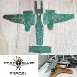 77propeller Prp081 1/72 Camouflage Painting Template Heinkel He-219 Hobby 2000 And Dragon