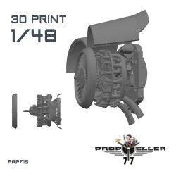 77propeller Prp715 1/48 Engine Z-37 / Z-37a Cmelak For Model Maco 77propeller Prp715 1/48 Engine Z-37 / Z-37a Cmelak For Model Maco