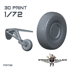 77propeller Prp789 1/72 Wheels Iljusin Il 2 For Smer Kit Resin Kit