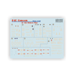 Print Scale 144-031 1/144 Decal For F4u Corsair