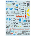 Print Scale 72-443 1/72 Falklands Air War Argentina