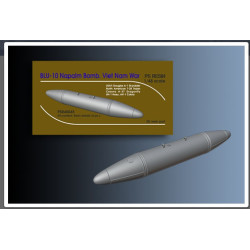 Print Scale Psr48045 1/48 Napalm Bomb Blu-10 2pc Aircraft Accessories