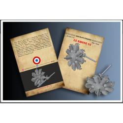 Print Scale Psr72022 1/72 Le Rhone 9j Aircraft Accessories