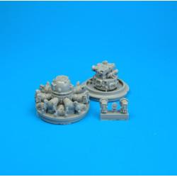 Quickboost 48013 1/48 F4f-4 Wildcat Engine For Tamiya Accessories Kit