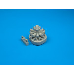 Quickboost 48019 1/48 F8f Bearcat Engine For Academy Accessories For Aircraft
