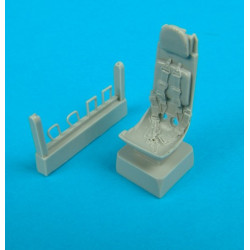 Quickboost 48025 1/48 He 162 Ejection Seat With Safety Belts For Italeri