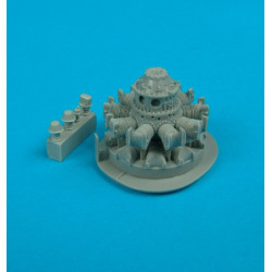 Quickboost 48045 1/48 F4u-4b Corsair Engine For Academy Accessories For Aircraft