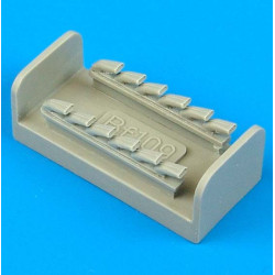 Quickboost 48098 1/48 Bf 109g/K Exhaust For Fujimi Accessories For Aircraft