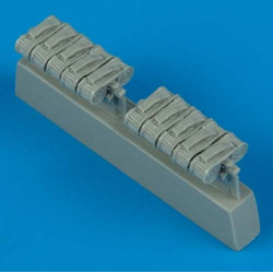 Quickboost 48170 1/48 Bf 110c/D M. G. Drum Mags For Eduard Accessories Kit