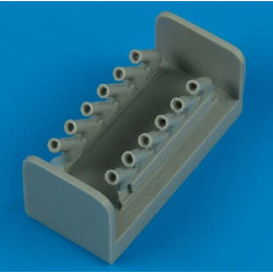 Quickboost 48183 1/48 Spitfire Mk. Ix Exhaust Round For Hasegawa Accessoires Kit