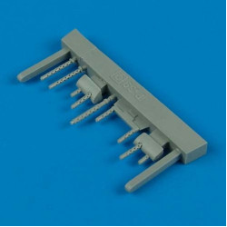 Quickboost 48200 1/48 P-39q Airacobra Gun Barrels For Hasegawa Accessories Kit