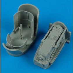 Quickboost 48204 1/48 Bf 110c/E Starboard Engine For Eduard Accessories Kit