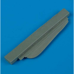 Quickboost 48249 1/48 Mig-17pf Fresco D Correct Ventral Fin Accessories Kit