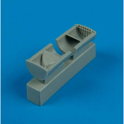 Quickboost 48291 1/48 P-47 Thunderbolt Oil Cooler Exhaust For Tamiya