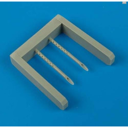 Quickboost 48342 1/48 Mc 200 Saetta Gun Barrels For Italeri Accesories Kit