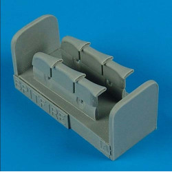 Quickboost 48419 1/48 Spitfire Mk.i/La/Lla Exhaust Fishtail For Airfix