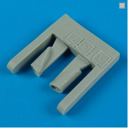 Quickboost 48438 1/48 A-37 Dragonfly Gun Barrels For Revell And Monogram