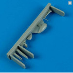 Quickboost 48453 1/48 P-61 Black Widow Antenas Accessoires For Aircraft