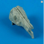 Quickboost 48490 1/48 A-1 Skyraider Boot Cockpit Sliding Enclosure System For Tamiya