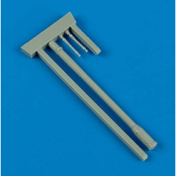 Quickboost 48518 1/48 Me 410b-2/U4 Gun Barrels For Meng Accessories Kit