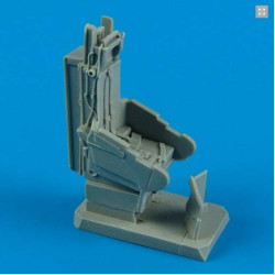 Quickboost 48521 1/48 F-102a Delta Dagger Seat With Safety Belts Accessories Kit