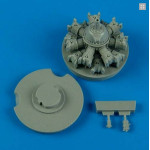 Quickboost 48524 1/48 Tbf/Tbm Avenger Engine For Academy Or Italeri Accessories