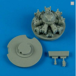 Quickboost 48524 1/48 Tbf/Tbm Avenger Engine For Academy Or Italeri Accessories