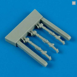 Quickboost 48527 1/48 Me 410a/B Control Lever For Meng Accessories For Aircraft