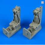 Quickboost 48540 1/48 Sea Vixen Ejection Seats With Safety Belts Accessories