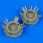 Quickboost 48546 1/48 Ki-46 Dinah Exhaust For Tamiya Accessories For Aircraft