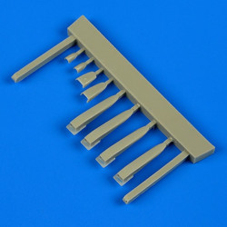 Quickboost 48578 1/48 Kfir C2/C7 Air Scoops For Kinetic Accessories Kit