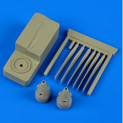 Quickboost 48584 1/48 Ov-1 Mohawk Propellers W/Tool For Roden Accessories Kit