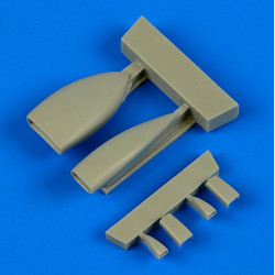 Quickboost 48585 1/48 Ov-1 Mohawk Air Intakes For Roden Accessories For Aircraft