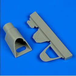 Quickboost 48637 1/48 Messerschmitt Bf 109g - Opened Cockpits Rear Bulkhead Eq. Mw50 Or Gm1 For Eduard