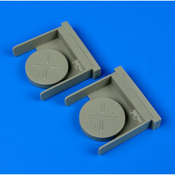 Quickboost 48686 1/48 Mikoyan Mig-29a Fulcrum Exhaust Covers Type B For Great Wall Hobby