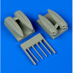 Quickboost 48692 1/48 B-25j Mitchell External Gun Packs For Revell Or Monogram
