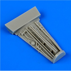 Quickboost 48703 1/48 Aero L-29 Delfin Canopy Rail For Amk Accessories Kit