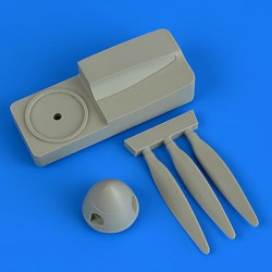 Quickboost 48788 1/48 Junkers Ju-87b Stuka Jumo Propeller W/ Tool For Airfix