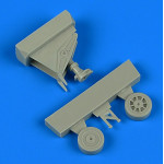 Quickboost 48806 1/48 A-1h Skyraider Tailwheel For Tamiya Accessories Kit