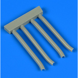 Quickboost 48818 1/48 Pe-2 Exhaust For Eduard Or Zvezda Accessories For Aircraft