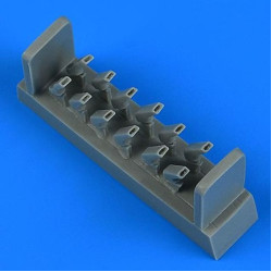 Quickboost Qb48942 1/48 Messerschmitt Bf 109e Exhaust For Eduard