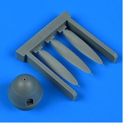 Quickboost Qb48959 1/48 Messerschmitt Bf 109f-2 Propeller For Eduard Accessories