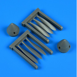 Quickboost 48970 1/48 P-38 Lightning Propeller For Academy Accessories Kit