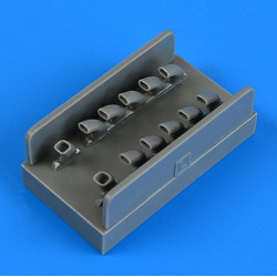 Quickboost Qb48980 1/48 Ilyushin Il-2 Stormovik Exhaust Accessories For Aircraft